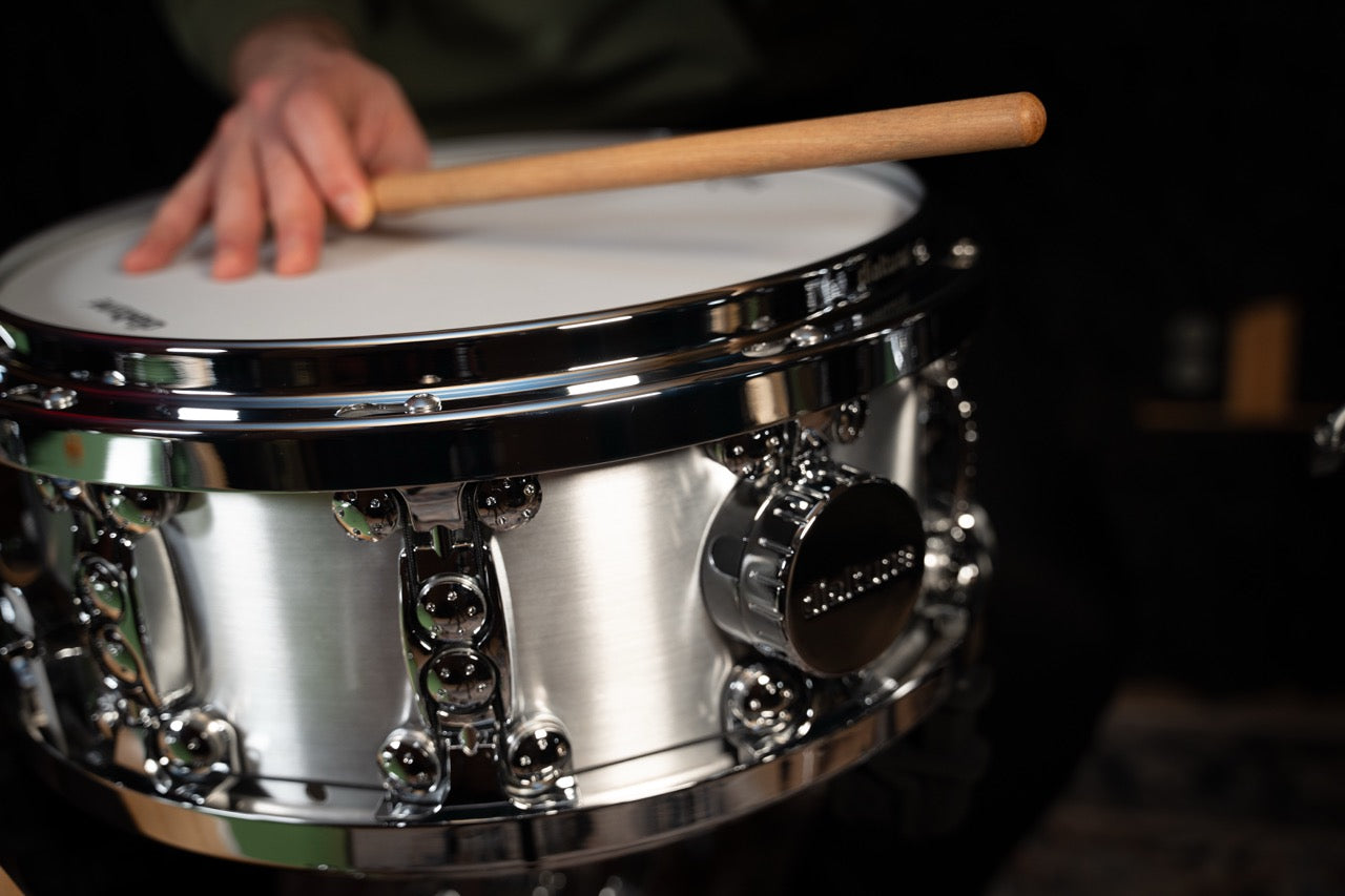 ANNOUNCING DIALTUNE'S ALUMINUM 6.5x14" SNARE