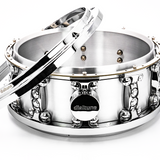 6.5x14 Raw Spun Aluminum Snare Drum